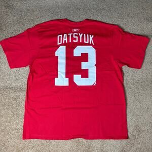 Pavel Datsyuk Reebok Detroit Red Wings Jersey Shirt Men's 2XL Preowned